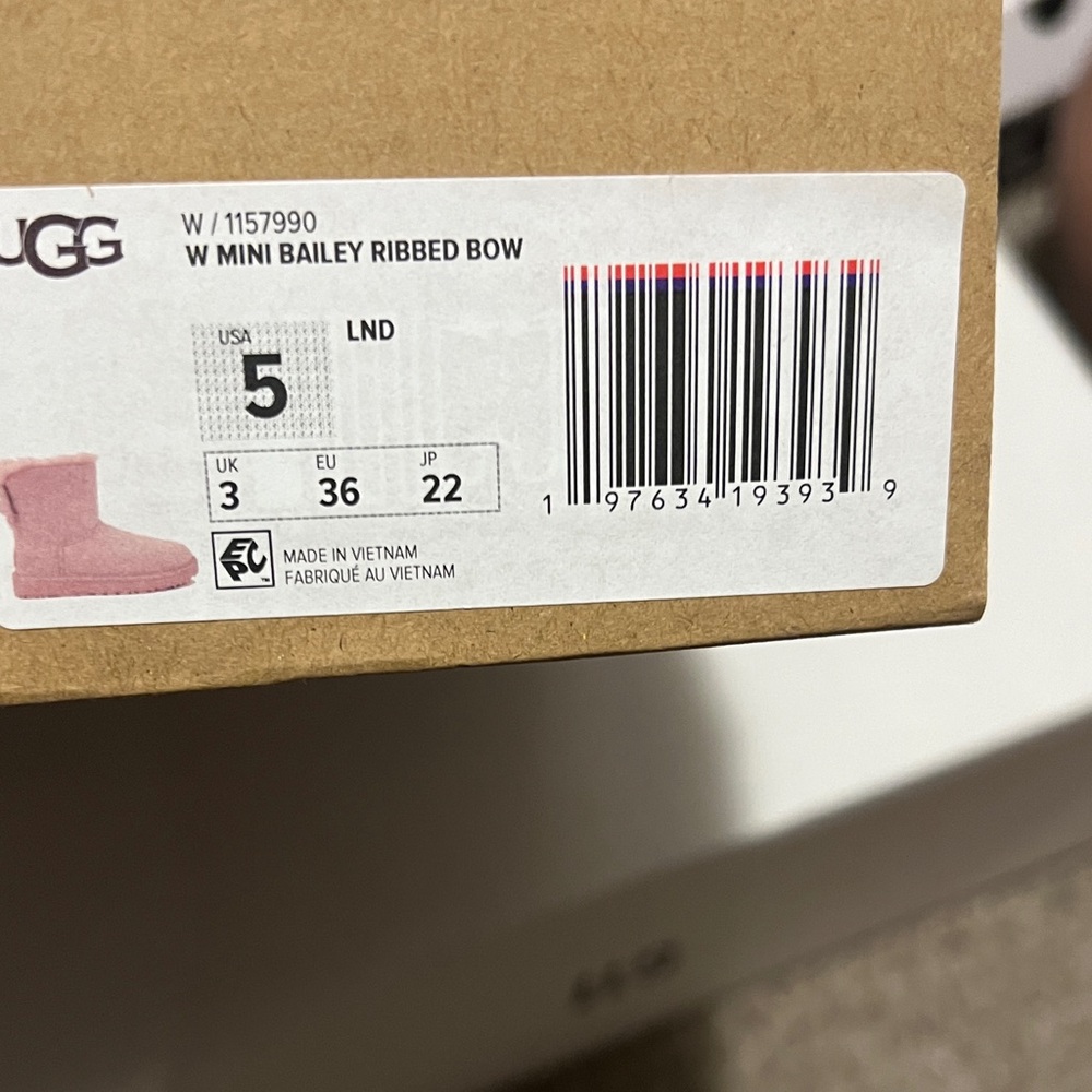 UGG Pink Ankle Boots - Picture 2 of 3